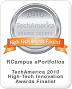 RCampus ePortfolios Named as Finalist for TechAmerica High-Tech Innovation Awards