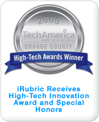 iRubric receives the TechAmerica High-Tech Innovation Awards and Special Honors